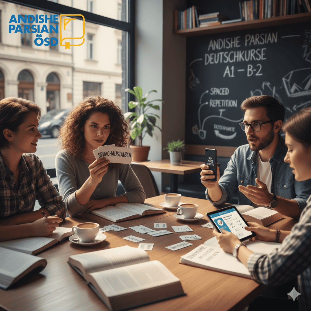 تمرین فعال در یادگیری زبان آلمانی